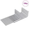 vidaXL Chiave Esagonale 4675 pcs Argento 20 x 52 mm Acciaio