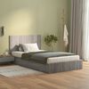 vidaXL Testiera Letto Grigio Sonoma 120x1,5x80 cm Legno Ingegnerizzato