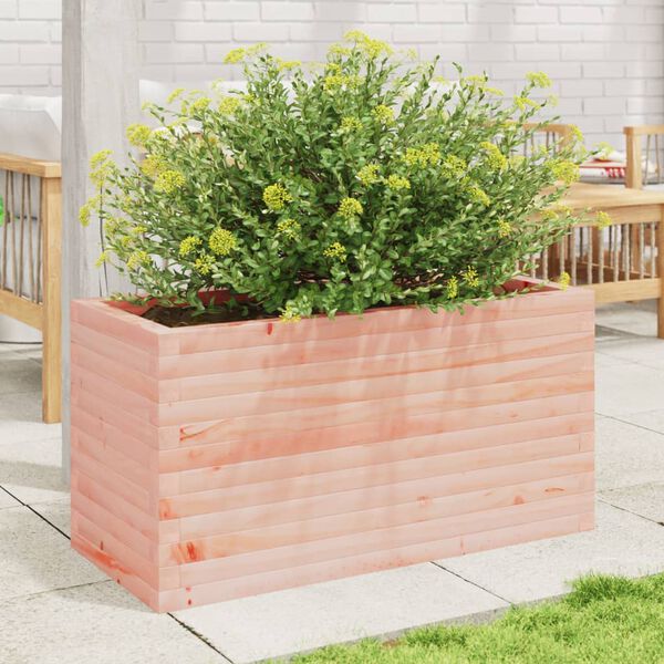 vidaXL Fioriera da Giardino 90x40x45,5 cm in Legno Massello di Douglas