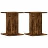 vidaXL Supporti Altoparlanti 2 pz Rovere 30x30x40 cm Legno Multistrato