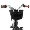 vidaXL Bicicletta per Bambini 24 Pollici per 8-12 anni Nero