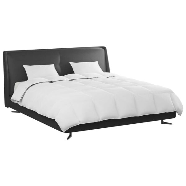 vidaXL Duvet Invernale con cuscino 3 pcs Bianco Piuma d'anatra