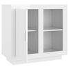 vidaXL Credenza Bianco Lucido 80x40x75 cm
