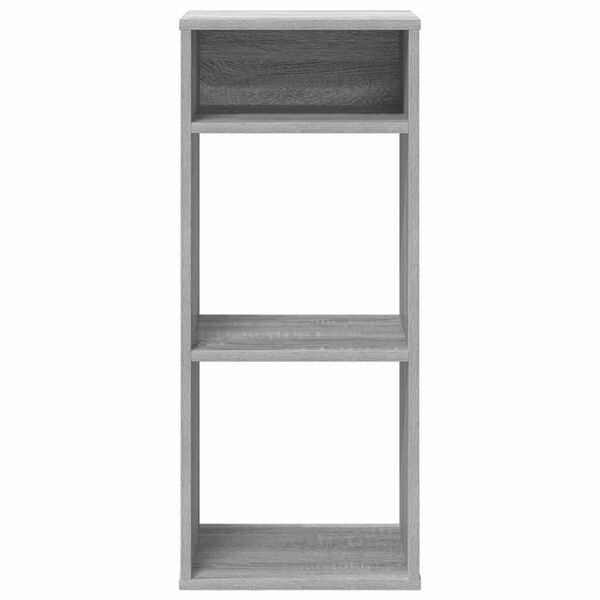 vidaXL Libreria Grigio Sonoma 34x31x80 cm in Legno Multistrato