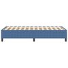 vidaXL Struttura letto piattaforma Blu 100 x 200 cm Tessuto in Cords