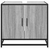 vidaXL Mobile Lavabo Bagno Grigio Sonoma 65x33x60 cm Legno Multistrato