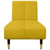 vidaXL Set di Divani 2 pz Giallo in Velluto
