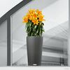 LECHUZA Fioriera CILINDRO Cottage 23 ALL-IN-ONE Diametro 23 cm Granito