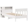 vidaXL Letto con Libreria senza Materasso 75x190 cm in Legno Pino
