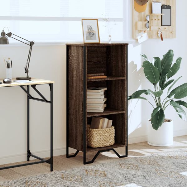 vidaXL Libreria Rovere Marrone 50x31x106 cm in Legno Multistrato