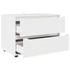 vidaXL Armadio Bianco 80 x 48 x 57 cm Legno multistrato