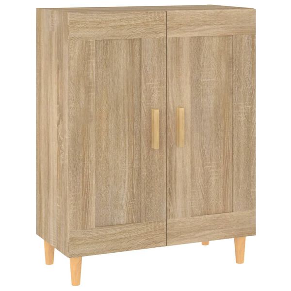 vidaXL Credenza Rovere Sonoma 69,5x34x90 cm in Legno Multistrato