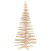 vidaXL Albero di Natale in legno KOTKA 150 cm Legno Massello di Pino