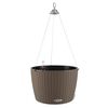 LECHUZA Fioriera Sospesa NIDO Cottage 35 ALL-IN-ONE Marrone Sabbia