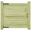 vidaXL Cancello da Giardino in Legno di Pino Impregnato 100x100 cm