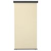 vidaXL Tendalino Laterale per Balcone 125x250 cm Crema