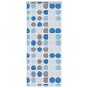 vidaXL Tenda a Rullo per Doccia 80x240 cm con Motivo a Cerchi