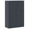 vidaXL Armadio Classificatore Antracite 90x40x140 cm in Acciaio