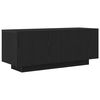 vidaXL Mobile TV 100 x 35 x 40 cm Rovere Nero Legno ingegnerizzato