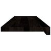 vidaXL Gradini 16 pz Marrone Scuro 80x30x2 cm Legno Massello Rovere