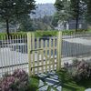 vidaXL Cancello da Giardino in Legno di Pino Impregnato 100x150 cm