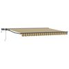 vidaXL Cornice per Tenda Manuale con LED 5 x 3 m