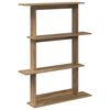 vidaXL Scaffale da parete Rovere Artigianale 100 x 20 x 126 cm