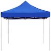 vidaXL Gazebo Professionale Pieghevole Alluminio 4,5x3 m Blu