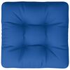 vidaXL Cuscino per Pallet Blu Reale 60x60x12 cm in Tessuto
