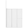 vidaXL Schermo da Bagno Glassato 120 x 70 x 137 cm