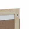 vidaXL Specchio Bagno e Ripiano BERG Bianco 60x12x70 cm Legno Massello