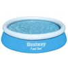 Bestway Set Piscina Gonfiabile Fast Rotonda 183x51 cm Blu