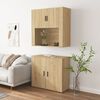 vidaXL Credenza Rovere Sonoma in Legno Multistrato