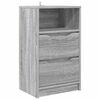 vidaXL Comodino Grigio Sonoma 40 x 30 x 467 cm Legno multistrato