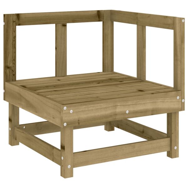 vidaXL Set Salotto da Giardino 5 pz in Legno Impregnato di Pino