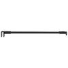 vidaXL Barra stabilizzatrice doccia 47,5 cm per vetro 68/ mm Nero