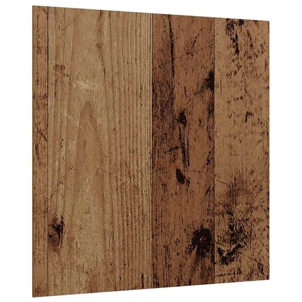 vidaXL Pannelli decorativi 12 pcs Legno vecchio 30 x 30 x 0.3 cm