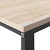 vidaXL Scrivania Computer Nera e Rovere 110x60x73 cm Legno Multistrato