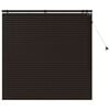 vidaXL Tenda Veneziana Marrone Scuro 125 x 130 cm 35 mm
