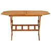 vidaXL Set Mobili da Pranzo da Giardino 7 pz Legno Massello di Acacia