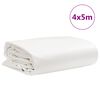 vidaXL Telone Bianco 4x5 m 650 g/m&sup2;