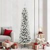 vidaXL Albero di Natale artificiale con 300 LED Bianco 210 cm
