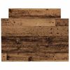 vidaXL Giroletto senza Materasso Legno Antico 100x200cm in Truciolato