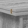 vidaXL Tavolino da salotto Grigio Sonoma 55 x 54,5 x 45 cm