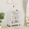 vidaXL Credenza Bianca 70x34x90 cm in Legno Multistrato