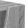 vidaXL Mensola laterale Grigio Sonoma 33 x 32 x 70,5 cm