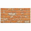 vidaXL Pannelli da parete 10 pcs Mattone 100 x 50 cm Schiuma EPS