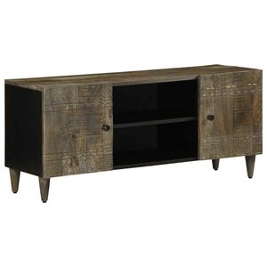 vidaXL Mobile Porta TV Grigio Chiaro 105x33,5x46 cm in Legno Mango