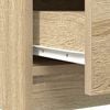 vidaXL Credenza con Cassetti Rovere Sonoma 71x35x84 cm in Truciolato