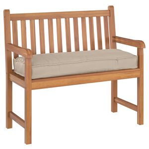 vidaXL Cuscino per panca pallet Talpa 110 x 40 x 8 cm Tessuto Oxford